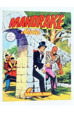 Cubierta de COMICS ART: MANDRAKE. MERLÍN EL MAGO 4. EL SABANDIJERRO (Lee Falk / Fred Fredericks) Vértice 1980