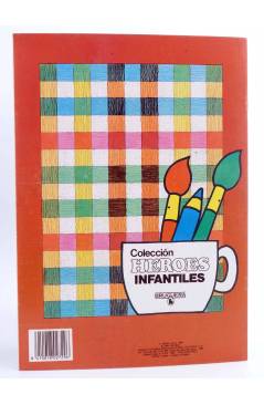 Contracubierta de CUADERNOS PARA PINTAR: HÉROES INFANTILES - GRANDE 2. ZIPI Y ZAPE (Jan) Bruguera 1985