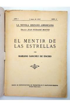 Muestra 1 de LA NOVELA HISPANO AMERICANA 8. EL MENTIR DE LAS ESTRELLAS (María Enriqueta) Valencia 1927