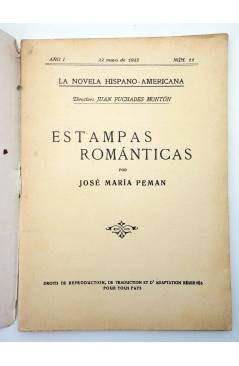 Muestra 1 de LA NOVELA HISPANO AMERICANA 11. ESTAMPAS ROMÁNTICAS (José María Pemán) Valencia 1927
