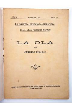 Muestra 1 de LA NOVELA HISPANO AMERICANA 19. LA OLA (Gerardo Requejo) Valencia 1927