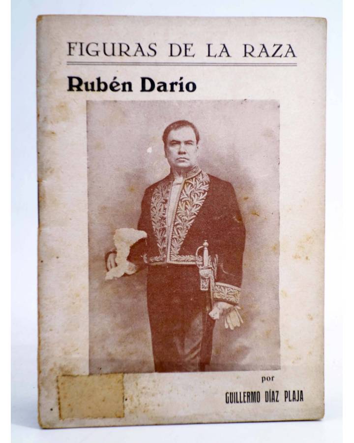 Cubierta de FIGURAS DE LA RAZA 11. RUBÉN DARÍO (Guillermo Díaz Plaja) Madrid 1927