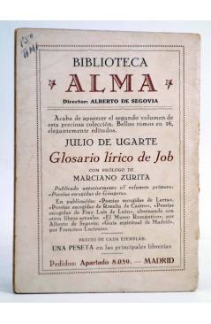 Contracubierta de FIGURAS DE LA RAZA 19. ISABEL LA CATÓLICA 2ª PARTE (Juan B. Acevedo) Madrid 1927