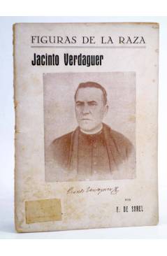 Cubierta de FIGURAS DE LA RAZA 25. JACINTO VERDAGUER (F. De Sorel) Madrid 1927