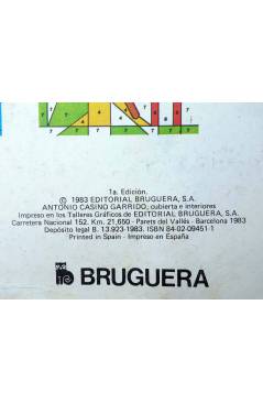 Muestra 3 de PINTA CON NÚMEROS 5. MI JARDÍN (Antonio Casido Garrido) Bruguera 1983