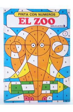 Cubierta de PINTA CON NÚMEROS 7. EL ZOO (Antonio Casido Garrido) Bruguera 1983