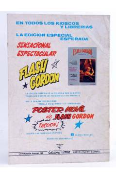 Contracubierta de MYTEK EL PODEROSO 1. Vértice 1981