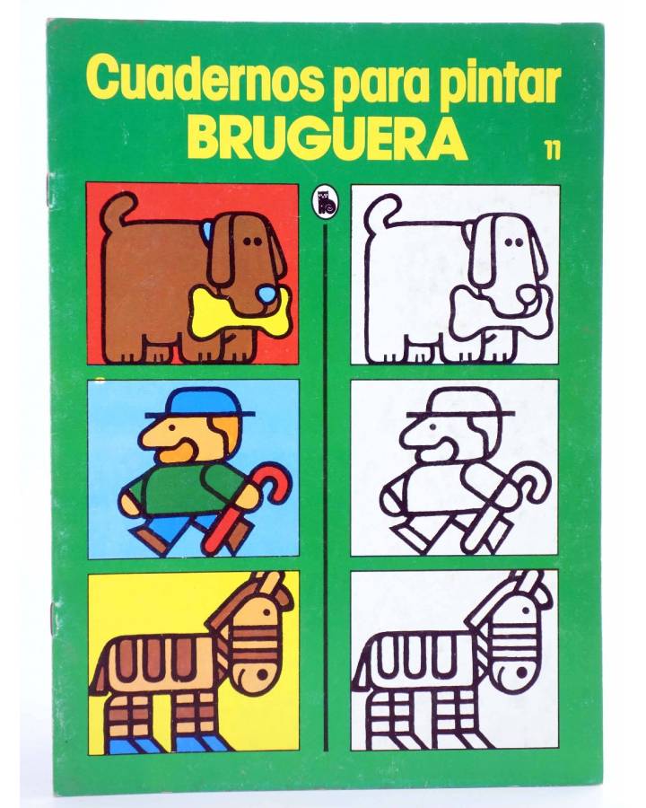 Cubierta de CUADERNOS PARA PINTAR 11 (Arturo Pomar) Bruguera 1986