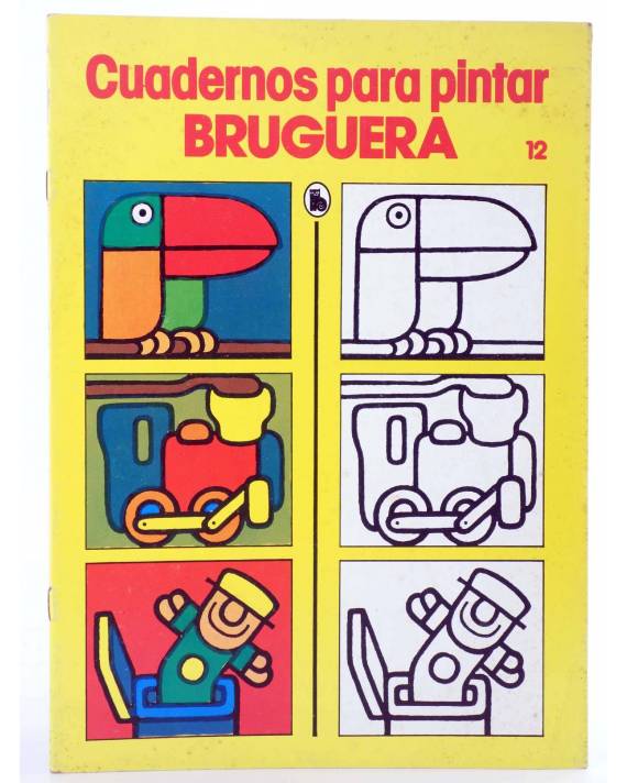 CUADERNOS PARA PINTAR 12 Arturo Pomar Bruguera 1986 ¡OFERTA  