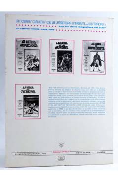 Contracubierta de MUNDI COMICS CLASICOS 5. IVANHOE (Doug Moench / Jess Jodloman) Vértice 1981