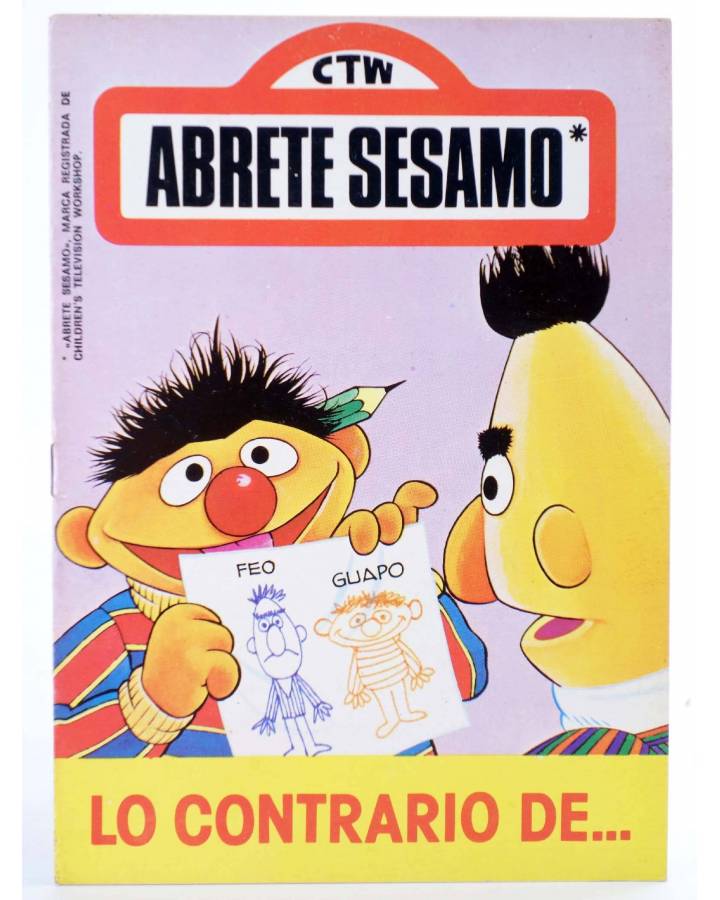 Cubierta de CTW ÁBRETE SÉSAMO - BARRIO SÉSAMO 5. LO CONTRARIO DE…. Bruguera 1976