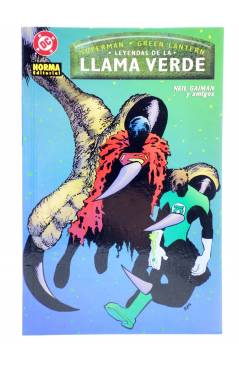 Cubierta de SUPERMAN - GREEN LANTERN: LEYENDAS DE LA LLAMA VERDE (Neil Gaiman Y Amigos) Norma 2002