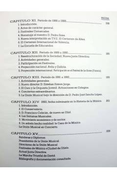 Muestra 6 de HISTORIA DE LA MÚSICA EN UTIEL. 2 TOMOS EN ESTUCHE (Unión Musica Utielana) Generalitat Valenciana 1995