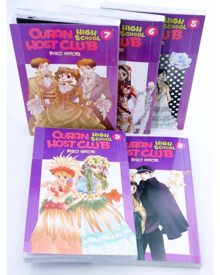 OURAN HIGH SCHOOL HOST CLUB 5 6 7 8 9 (Bisco Hatori) Larp, 2012. ¡OFERTA!  CÓMIC - Manga - Libros Fugitivos