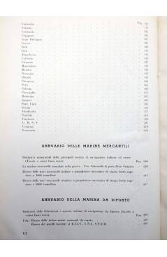 Muestra 3 de ALMANACCO NAVALE 1941-XIX.. Ministerio Della Marina 1940
