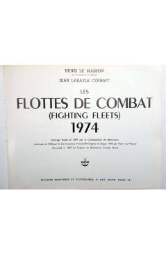 Muestra 2 de LES FLOTTES DE COMBAT 1974 (Henry Le Masson / Jean Labayle Couhat) Emom 1973
