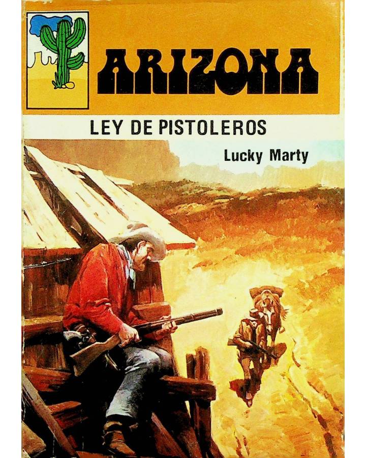 Cubierta de ARIZONA 19. LEY DE PISTOLEROS (Lucky Marty) Tecnipress 1980