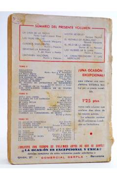 Contracubierta de LA NOVELA TEATRAL TOMO 4. DIEZ OBRAS TEATRALES COMPLETAS (Vvaa) Prensa Popular Circa 1920