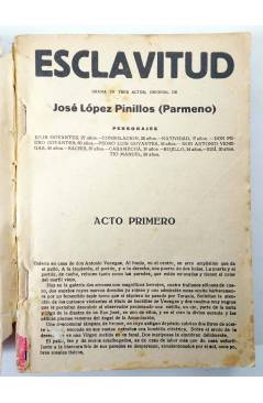 Muestra 1 de LA NOVELA TEATRAL TOMO 5. DIEZ OBRAS TEATRALES COMPLETAS (Vvaa) Prensa Popular Circa 1920