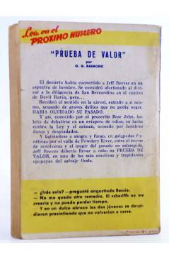 Contracubierta de OREGÓN 49. TORMENTA EN SONORA (M. Bañolas) Freixa 1960