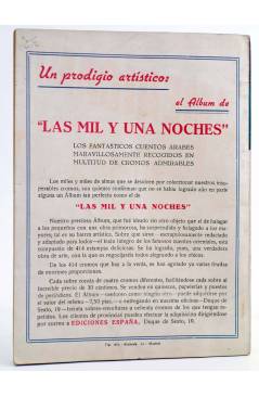 Contracubierta de OESTE AMERICANO 6. LA ÚLTIMA ESPERANZA (Edward Goodman) España Circa 1940