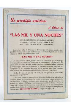 Contracubierta de OESTE AMERICANO 8. ALACRÁN (Raf Segrram) España Circa 1940