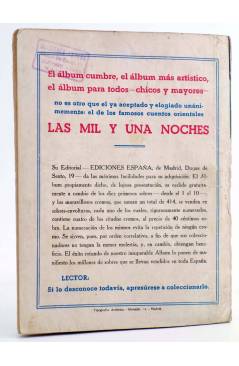 Contracubierta de OESTE AMERICANO 19. EL MISTERIO DE RANCHO FLORIDO (Raf Segrram) España Circa 1940