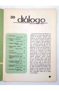 Muestra 1 de DIÁLOGO FAMILIA COLEGIO 30. DIVERSIONES. PADRES DE ALUMNOS. EL PILAR VALENCIA (Vvaa) CMSE 1967