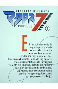 Muestra 1 de MANGA GRAN VOLUMEN 24. MACROSS 7 TRASH 1 (Haruhiko Mikimoto) Norma 1998