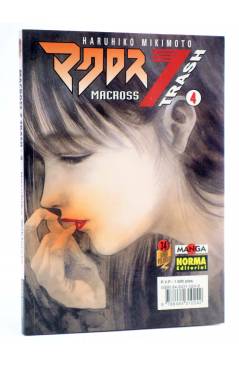 Contracubierta de MANGA GRAN VOLUMEN 34. MACROSS 7 TRASH 4 (Haruhiko Mikimoto) Norma 2001