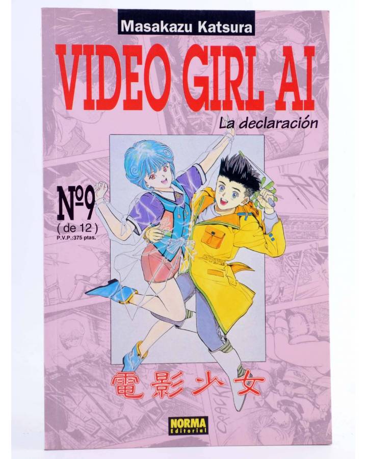 Cubierta de VIDEO GIRL AI 9. LA DECLARACIÓN (Masakazu Katsura) Norma 1998