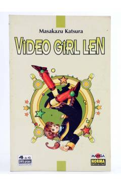 Cubierta de VIDEO GIRL LEN 4 (Masakazu Katsura) Norma 1998