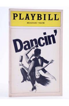 Cubierta de PLAYBILL. DANCIN'. BROADHURST THEATRE. July 1980. Playbill 1980