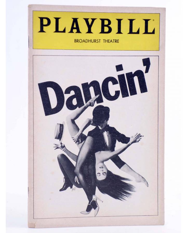 Cubierta de PLAYBILL. DANCIN'. BROADHURST THEATRE. July 1980. Playbill 1980
