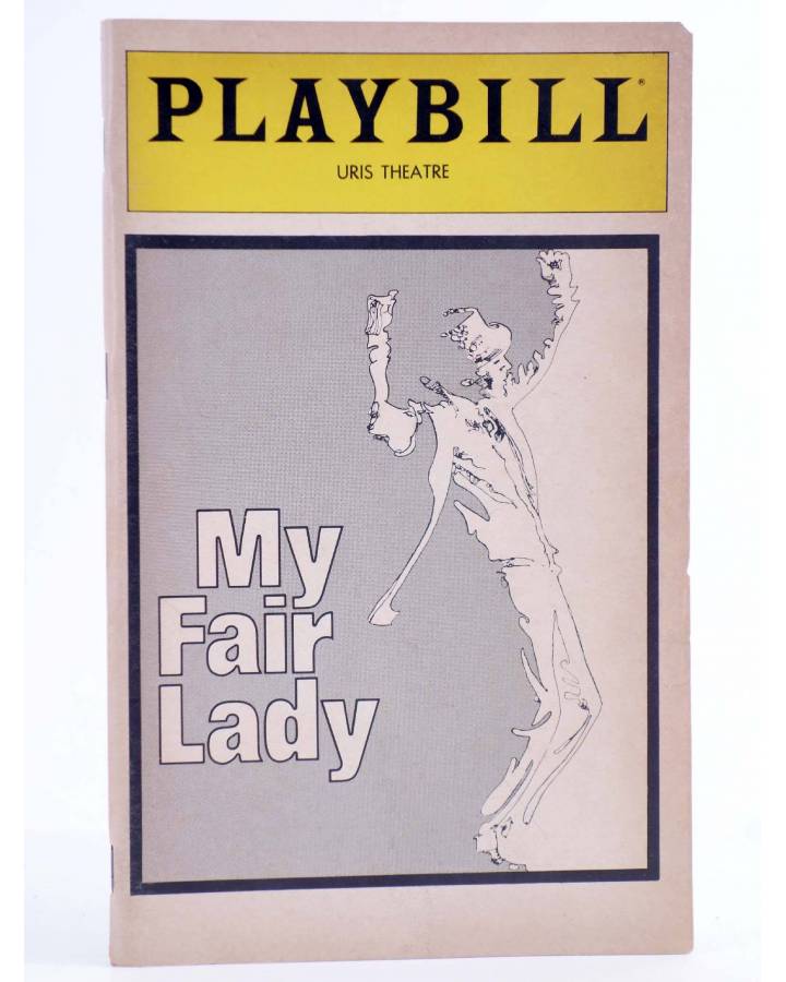 Cubierta de PLAYBILL. MY FAIR LADY. URIS THEATRE. August 1981. Playbill 1981