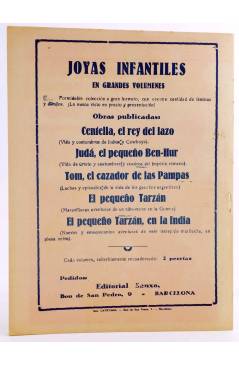 Contracubierta de AL RIPPER TERROR DE CHICAGO 5. EL BOMBARDEO DEL FIRST INTERNATIONAL. J. Sanxo Circa 1920