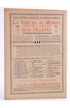 Contracubierta de LA VUELTA AL MUNDO DE DOS PILLETES 11. LOS BANDIDOS DE LA ESTEPA (La Vaulx / Galopin) Sopena Circa 193