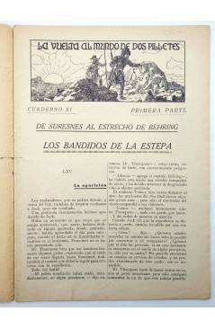 Muestra 1 de LA VUELTA AL MUNDO DE DOS PILLETES 11. LOS BANDIDOS DE LA ESTEPA (La Vaulx / Galopin) Sopena Circa 1930