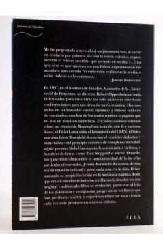 Contracubierta de TRAYECTOS 125. SALTOS CUÁNTICOS. MECÁNICA CUÁNTICA (Michael Shermer) Alba 2011