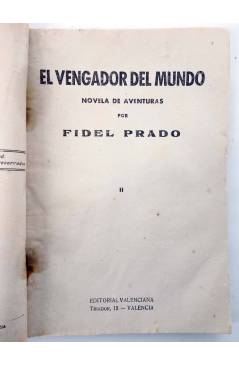 Muestra 1 de EL VENGADOR DEL MUNDO 2. ASÍ MUEREN LOS HOMBRES (Fidel Prado / Vañó) Valenciana Circa 1940