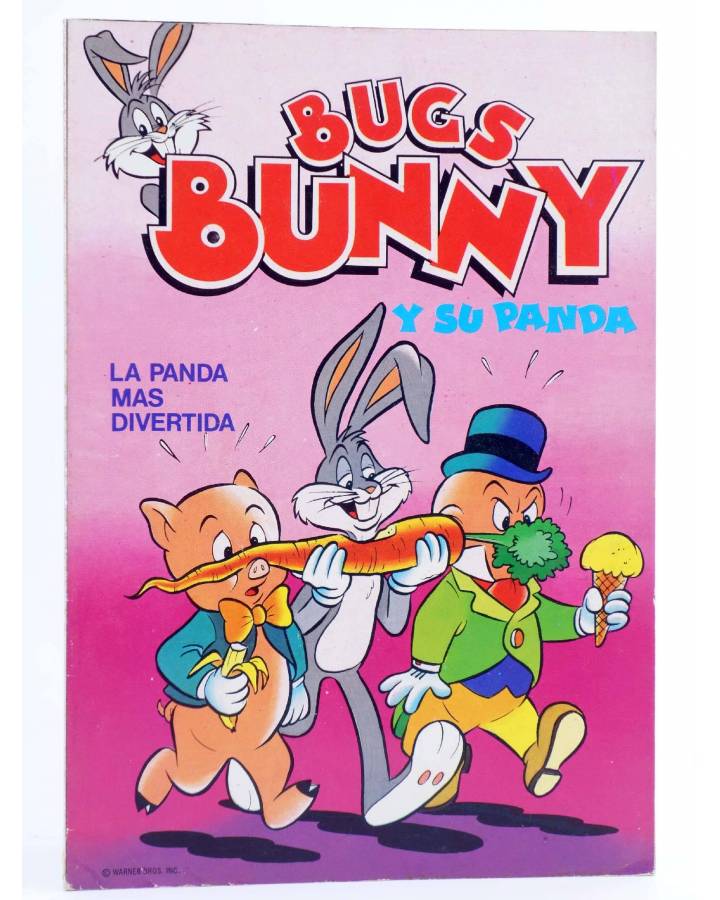 Cubierta de BUGS BUNNY Y SU PANDA 13. LA PANDA MÁS DIVERTIDA (Vvaa) Bruguera 1984