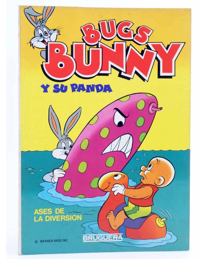 Cubierta de BUGS BUNNY Y SU PANDA 14. ASES DE LA DIVERSIÓN (Vvaa) Bruguera 1984
