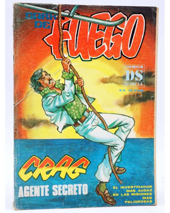 Cubierta de GARRA DE FUEGO 5 (Vvaa) DS Editors 1980