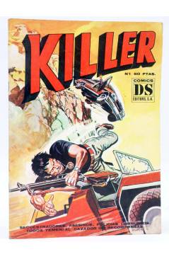 Cubierta de KILLER 1 (Vvaa) DS Editors 1981