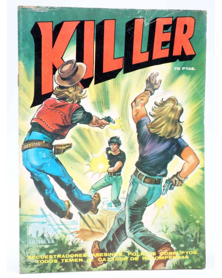 Cubierta de KILLER 7 (Vvaa) DS Editors 1982