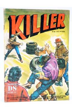 Cubierta de KILLER 8 (Vvaa) DS Editors 1982