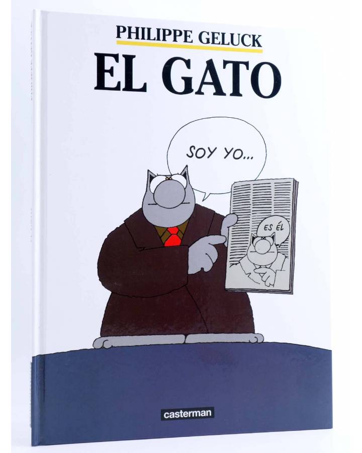 Cubierta de EL GATO 1 (Philippe Geluck) Casterman 2002