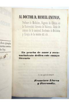 Muestra 2 de COMPENDIO ELEMENTAL DE MEDICINA TEÓRICA TOMOS 1 Y 2 (Francisco Llorca Y Ferrándiz) Gimeno 1842