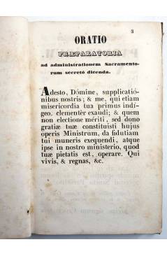 Muestra 3 de PROMPTUARIUM PRO ADMINISTRATIONE SACRAMENTORUM AD USUM SACERDOTUM HISPANORUM.. P. Risquerot 1848