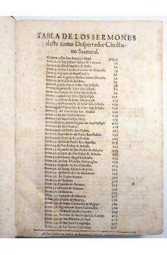 Muestra 2 de DESPERTADOR CHRISTIANO. SANTORAL DE VARIOS SERMONES (Joseph De Barcia Y Zambrana) Blas de Villa Nueva 1725